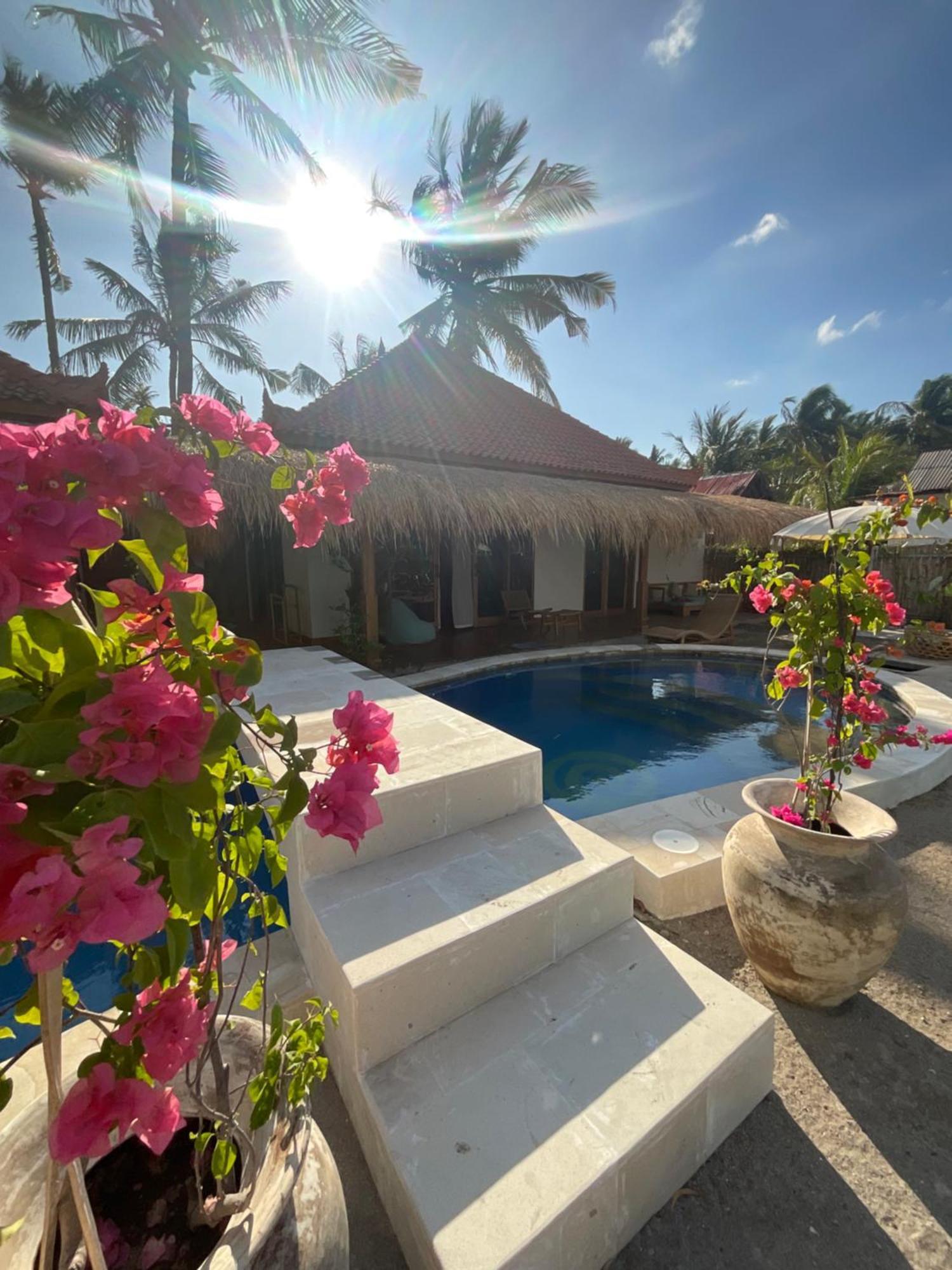 Mandala Beach Healing Rooms Gili Air Exterior foto