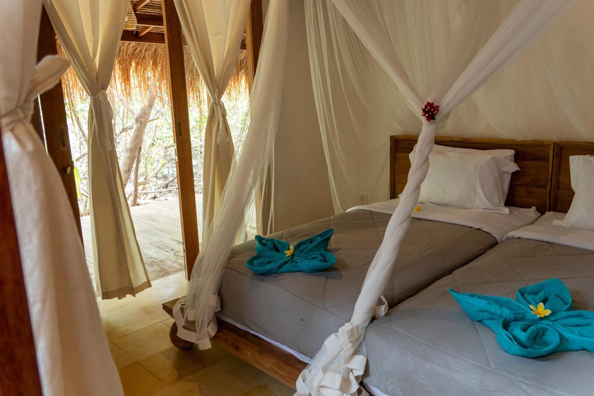 Mandala Beach Healing Rooms Gili Air Exterior foto